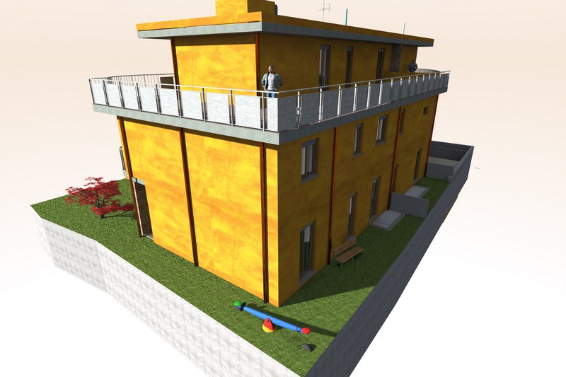 Bernareggio: Nuovo trilocale al piano primo (Rif. 5)